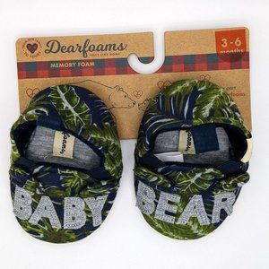 Dearfoams Unisex-Child Frankie Baby Bear Shoes (originally $22)